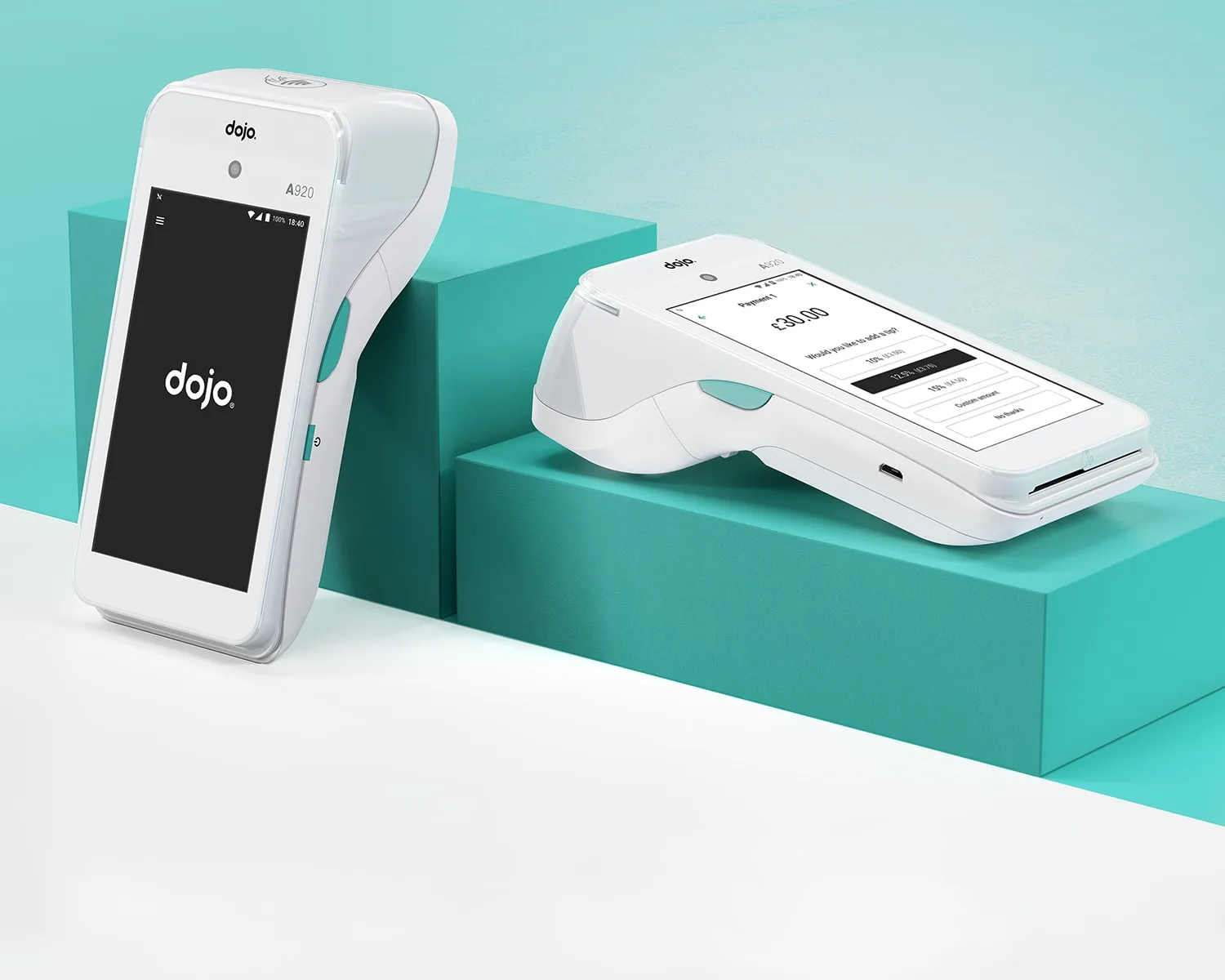 Dojo Go card terminals for workshop payments